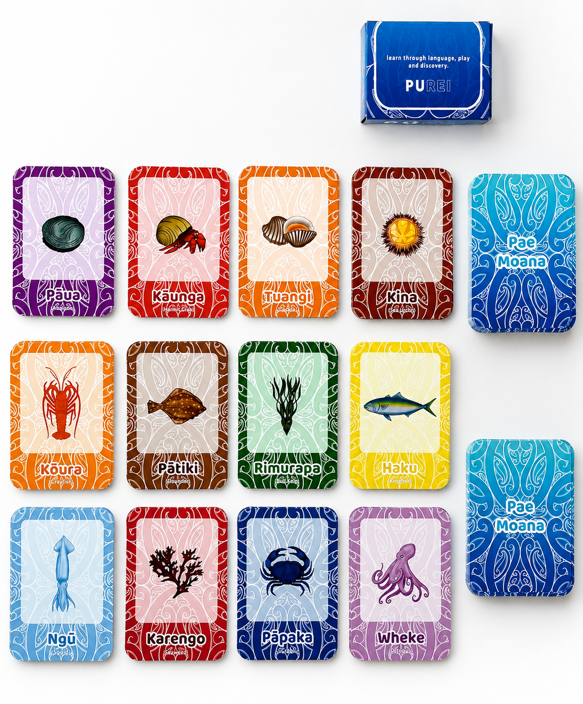 Pae Moana | Digital Printable Card Game