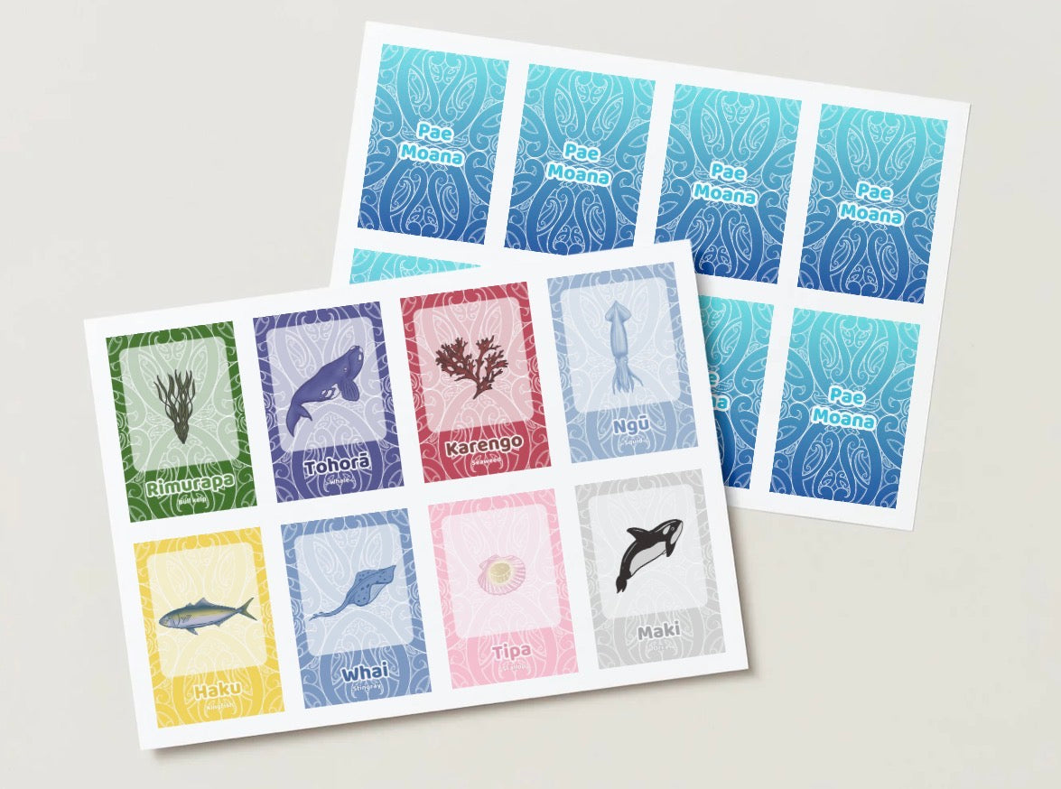 Pae Moana | Digital Printable Card Game