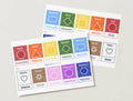 Bilingual Colours & Shapes Flash Cards | Digital Printable Flash cards