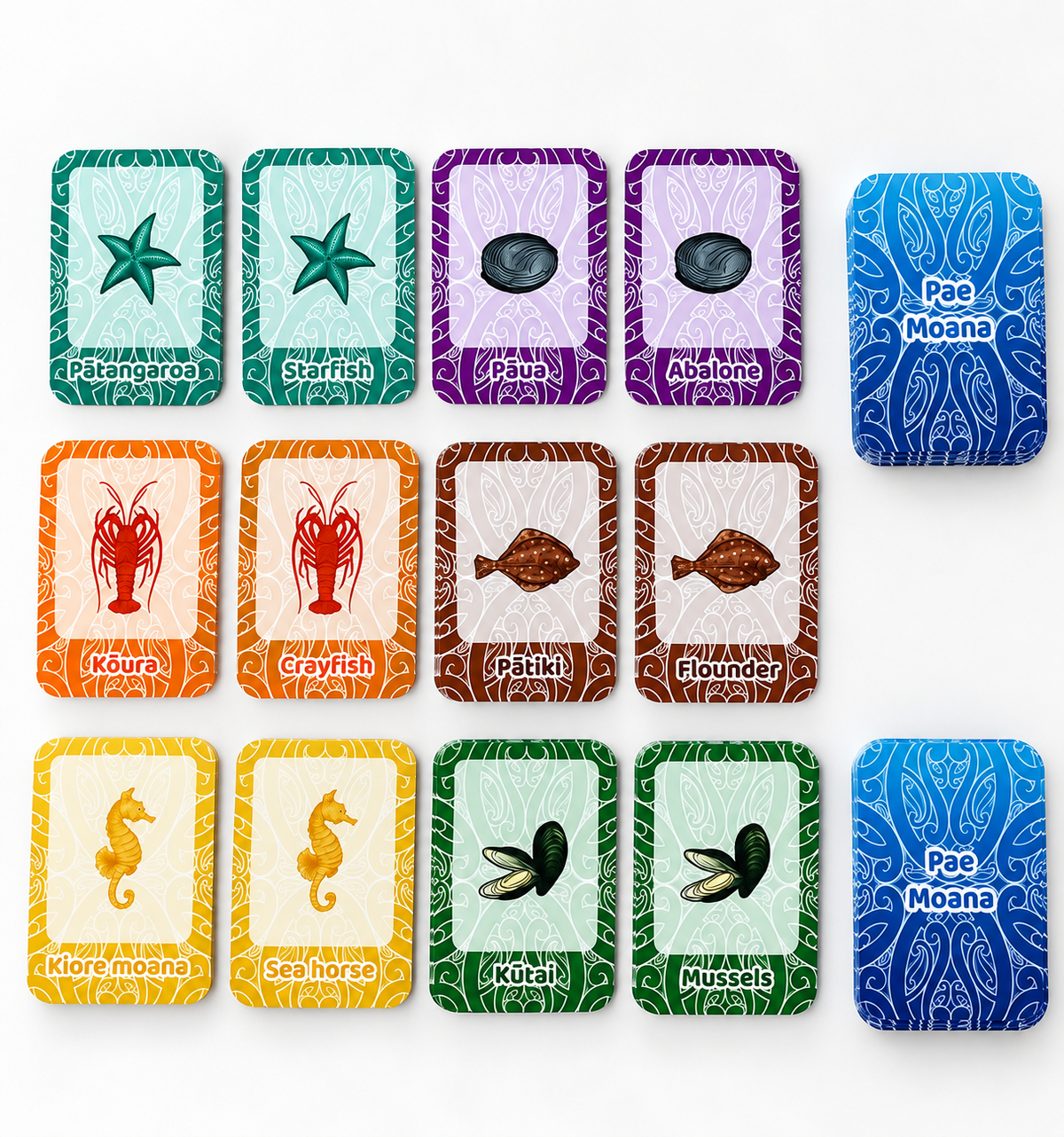 Pae Moana | Digital Printable Flash Cards